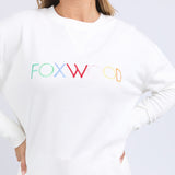 Foxwood | Simplified Confetti Crew - Vintage White