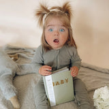 Fox & Fallow | Mini Baby Book - Sage