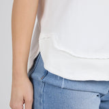 Foxwood | Farrah Short Sleeve Tee - White