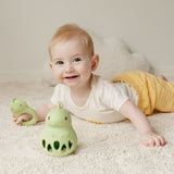 Tiger Tribe | Silicone Rattle - Dino