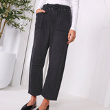 Monaco Jeans | Leo Barrel Jeans - Black Denim