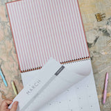 Write To Me | 2026 Linen Planner & Calendar - Rose