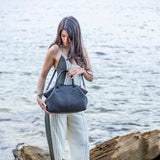 Camryn 3pc Bowler Bag - Black