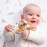 Living Textiles | Knitted/Silicone Ring Rattle - Kookaburra