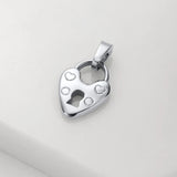 Zafino | Heart Locket Charm - Silver