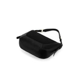 Black Caviar Designs | Fleur Suedette Top Handle Handbag - Black