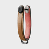 Orbitkey | Leather Key Organiser - Cocoa Rose