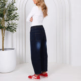 Monaco Jeans | Leo Barrel Jeans - Ink Denim