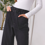 Monaco Jeans | Leo Barrel Jeans - Black Denim