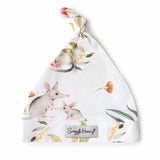 Snuggle Hunny | Organic Knotted Beanie - Easter Bilby