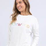 Foxwood | Simplified Confetti Crew - Vintage White