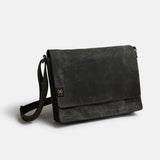 Pony Rider | Slow Road Laptop Satchel - Black
