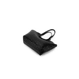 Black Caviar Designs | Solana 2pc Woven Tote - Black