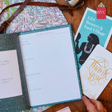 Write To Me | My Travel Journal. Blue