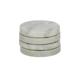 Neo Round Marble Coaster S/4 - Green