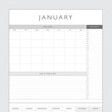 Write To Me | 2026 Linen Planner & Calendar - Rose