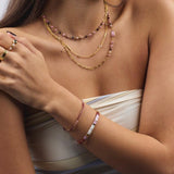 Zafino | Tile Bracelet - Rouge
