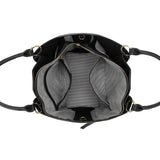 Clementine 2pc Handbag Tote - Black