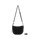 Black Caviar Designs | Fleur Suedette Top Handle Handbag - Black