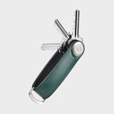 Orbitkey | Key Organiser Hybrid Leather - Pine Green