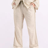 Hommey | Sleep Pant - Matcha Stripes