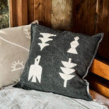 Pony Rider | Elements Cushion - Black