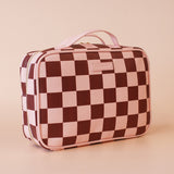 Fox & Fallow | Cosmetic Bag - Cherry Check