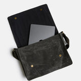Pony Rider | Slow Road Laptop Satchel - Black