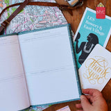 Write To Me | My Travel Journal. Blue