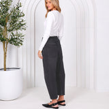 Monaco Jeans | Leo Barrel Jeans - Black Denim