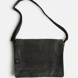 Pony Rider | Slow Road Laptop Satchel - Black