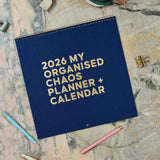 Write To Me | 2026 Linen Planner & Calendar - Navy