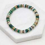 Zafino | Harlow Bracelet - Olive/Gold