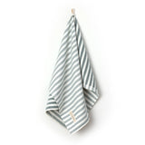 Between The Lines Tea Towel - Matcha