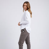 Foxwood | Farrah Long Sleeve - White