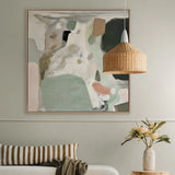 Traces of a Dream Canvas Art Print - 120x120cm