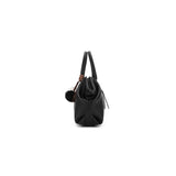 Camryn 3pc Bowler Bag - Black