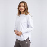 Foxwood | Farrah Long Sleeve - White