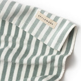 Between The Lines Tea Towel - Matcha