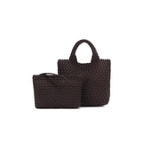 Black Caviar Designs | Riviera 2pc Tote - Chocolate