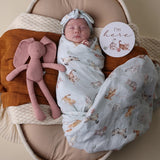 Snuggle Hunny | Organic Muslin Wrap - Kittens