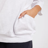Elm | Mazie Sweat - White