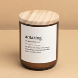 The Commonfolk | Dictionary Candle - Amazing