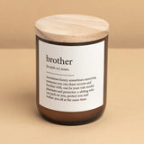 The Commonfolk | Dictionary Candle - Brother