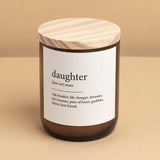The Commonfolk | Dictionary Candle - Daughter