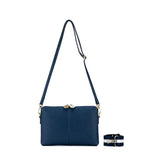 Black Caviar Designs | Kiara Crossbody/Clutch - Navy