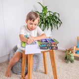 Tiger Tribe | Dinos In Space Colouring Set