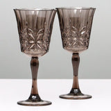 Pavilion Acrylic Wine Glass - Smoke