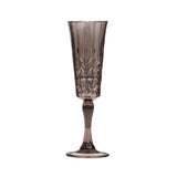 Indigo Love Collectors | Pavilion Acrylic Champagne Flute - Smoke