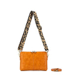 Kiara Crossbody/Clutch - Tan